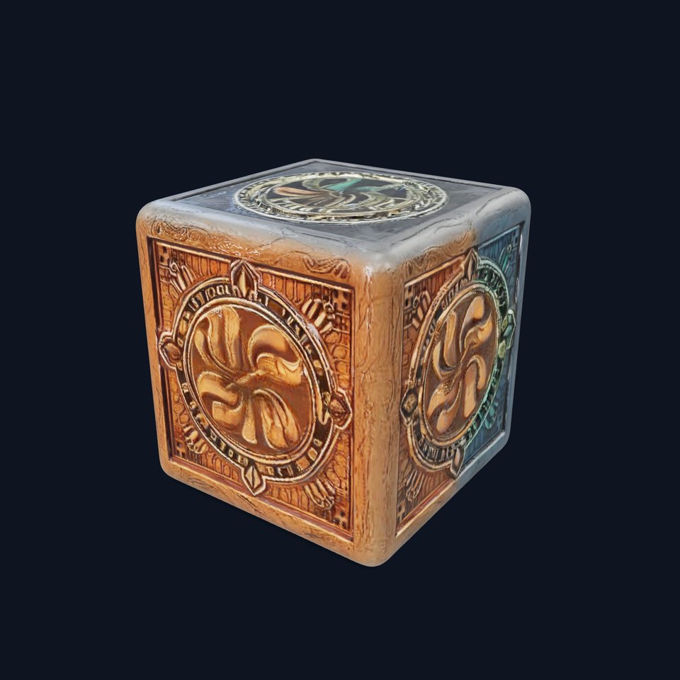 Mystical Artifact Cube model pack